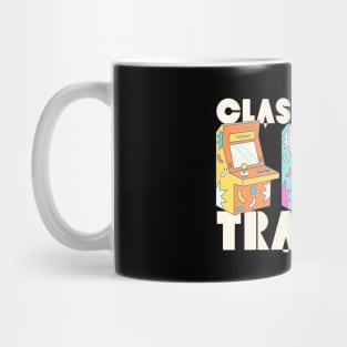 Classically Trained Retro Arcade Gaming Mug